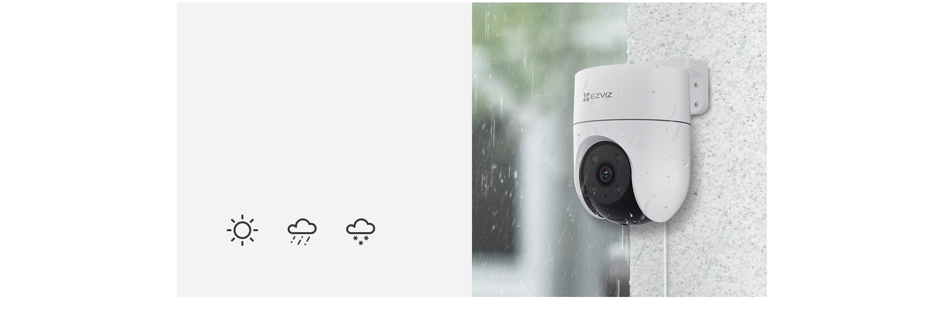 Ezviz Feature-Rich Pan & Tilt Wi-Fi Camera CS-H8C 2MP